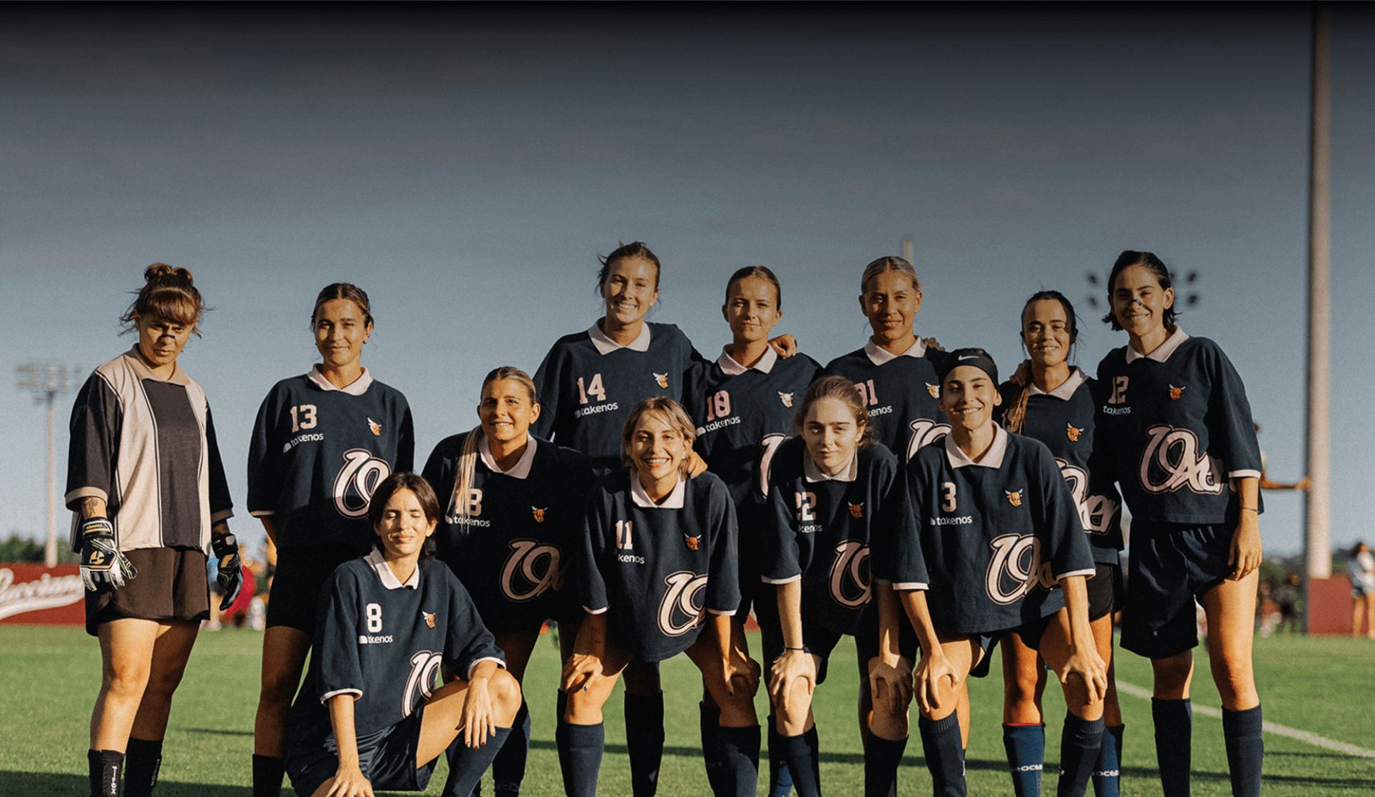 Equipo OXEN — Foto grupal del equipo de fútbol